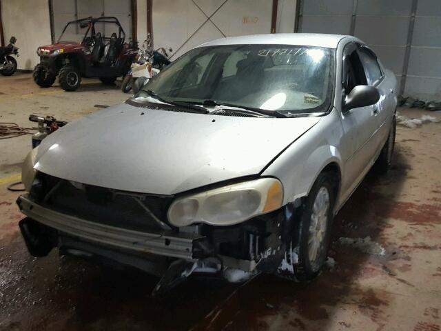 1C3EL56T65N522562 - 2005 CHRYSLER SEBRING TO GRAY photo 2