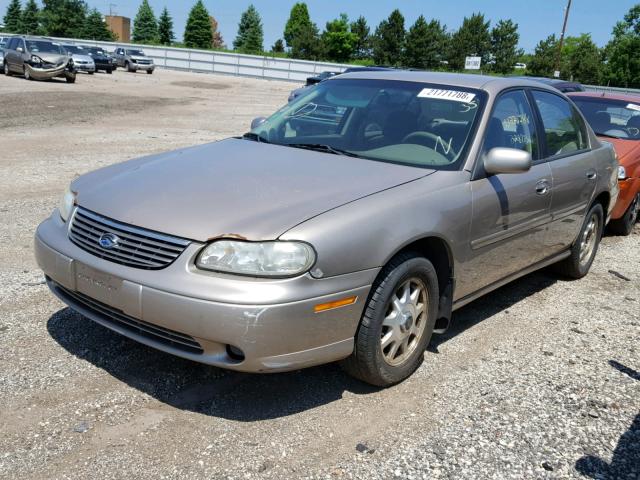1G1NE52M0X6267336 - 1999 CHEVROLET MALIBU LS თაფლისფერი ფოტო 2