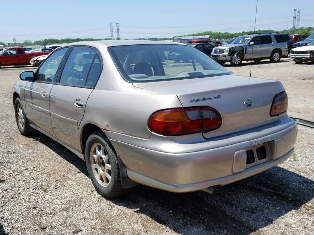 1G1NE52M0X6267336 - 1999 CHEVROLET MALIBU LS თაფლისფერი ფოტო 3