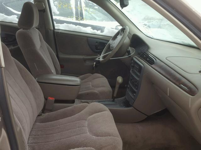 1G1NE52M0X6267336 - 1999 CHEVROLET MALIBU LS თაფლისფერი ფოტო 5