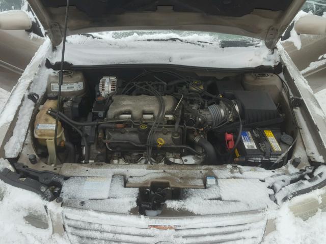1G1NE52M0X6267336 - 1999 CHEVROLET MALIBU LS თაფლისფერი ფოტო 7