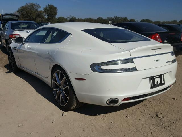 SCFHMDBSXGGF05241 - 2016 ASTON MARTIN RAPIDE S WHITE photo 3