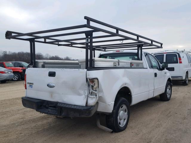 1FTRF12277NA24044 - 2007 FORD F150 WHITE photo 4