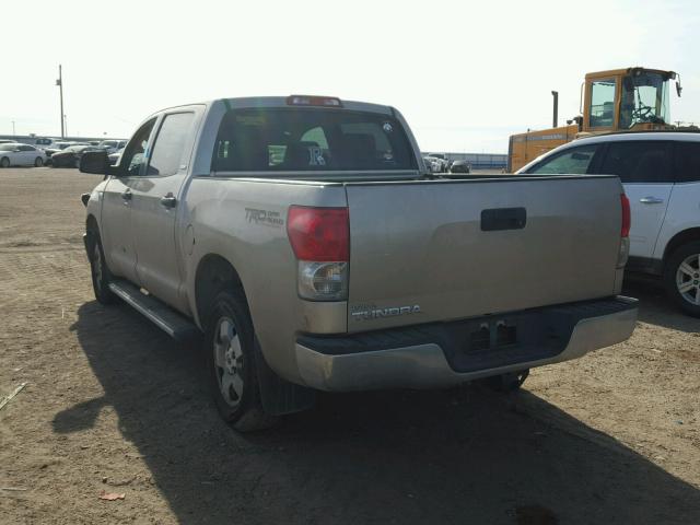 5TFEV54188X050302 - 2008 TOYOTA TUNDRA CRE CREAM photo 3