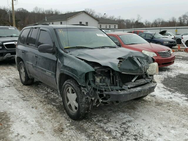 1GKDT13S922304628 - 2002 GMC ENVOY GREEN photo 1