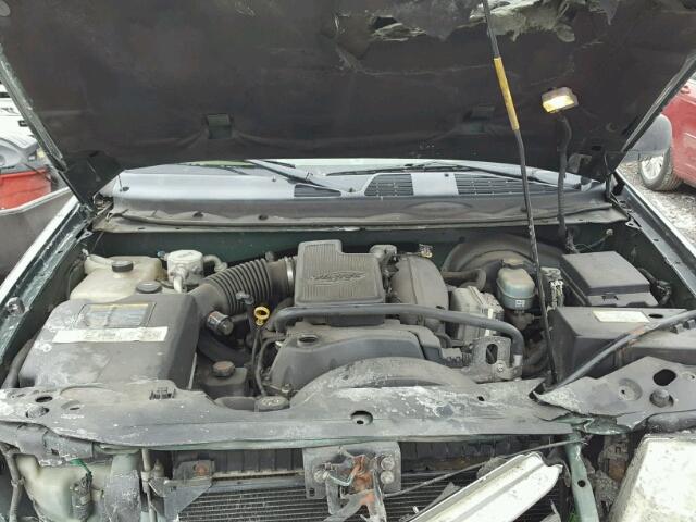 1GKDT13S922304628 - 2002 GMC ENVOY GREEN photo 7