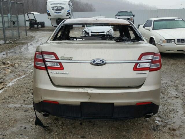 1FAHP2D89HG137263 - 2017 FORD TAURUS SE TAN photo 10