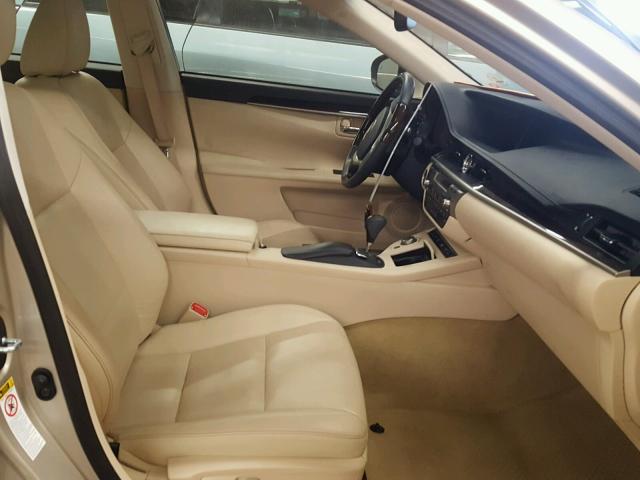 JTHBK1GGXD2011415 - 2013 LEXUS ES 350 TAN photo 5