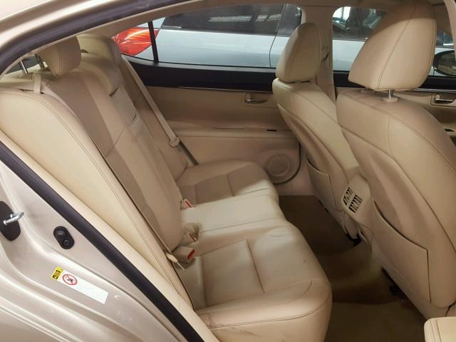 JTHBK1GGXD2011415 - 2013 LEXUS ES 350 TAN photo 6