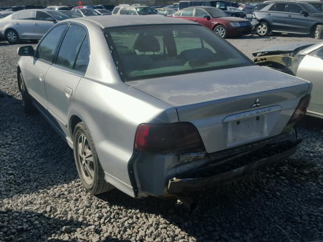 4A3AA46G03E086671 - 2003 MITSUBISHI GALANT ES SILVER photo 3