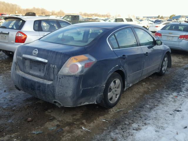 1N4AL21E57N484378 - 2007 NISSAN ALTIMA 2.5 BLUE photo 4