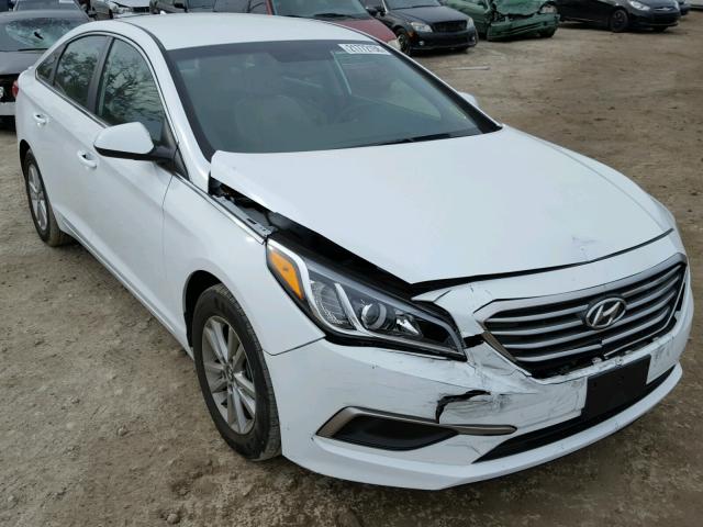 5NPE24AF7GH371356 - 2016 HYUNDAI SONATA SE WHITE photo 1