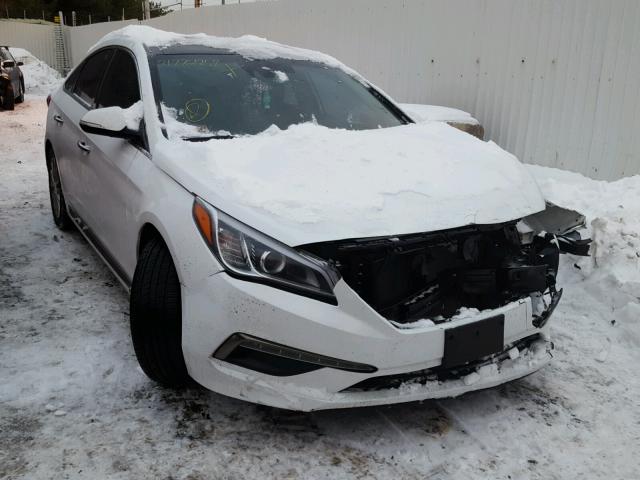 5NPE34AF3FH023243 - 2015 HYUNDAI SONATA SPO WHITE photo 1