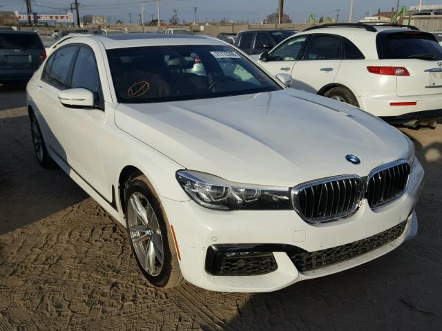 WBA7E2C58GG548393 - 2016 BMW 740 I WHITE photo 1