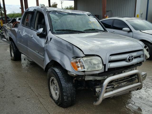 5TBDT44165S485079 - 2005 TOYOTA TUNDRA DOU GRAY photo 1