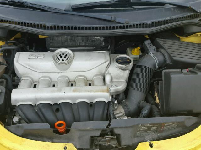 3VWPW31C48M518741 - 2008 VOLKSWAGEN NEW BEETLE 黄色 照片 7