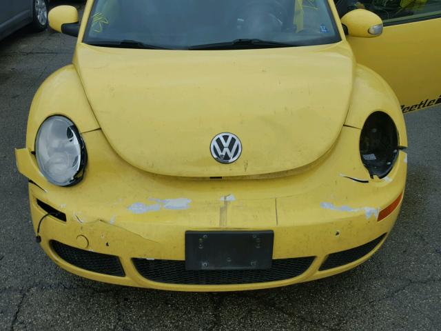 3VWPW31C48M518741 - 2008 VOLKSWAGEN NEW BEETLE 黄色 照片 9