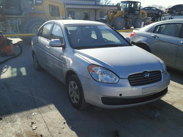 KMHCN4AC4AU468639 - 2010 HYUNDAI ACCENT GLS SILVER photo 1