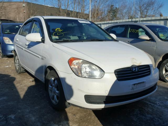 KMHCN46C27U109369 - 2007 HYUNDAI ACCENT GLS WHITE photo 1