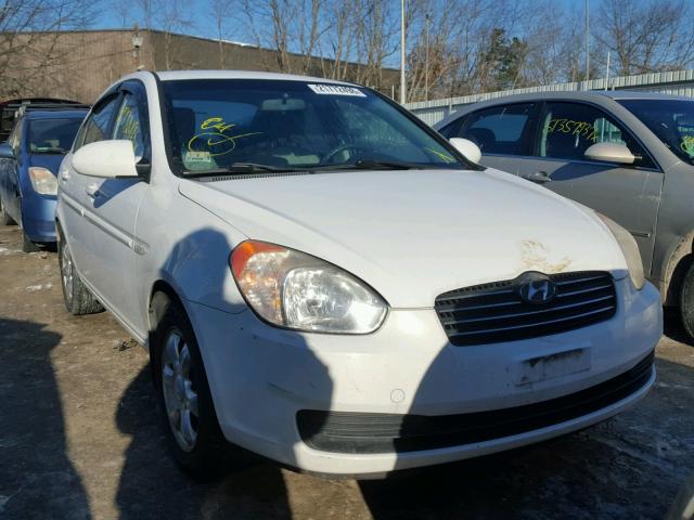 KMHCN46C27U109369 - 2007 HYUNDAI ACCENT GLS WHITE photo 9