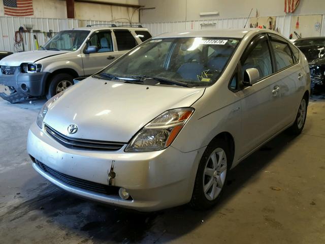 JTDKB20U977619747 - 2007 TOYOTA PRIUS SILVER photo 2