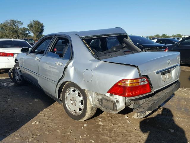 JH4KA9667YC007641 - 2000 ACURA 3.5RL SILVER photo 3