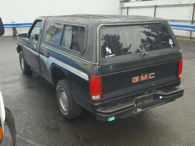 1GTBS14E3J8538046 - 1988 GMC S TRUCK S1 BLACK photo 3