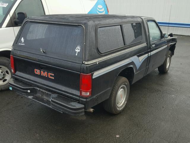 1GTBS14E3J8538046 - 1988 GMC S TRUCK S1 BLACK photo 4