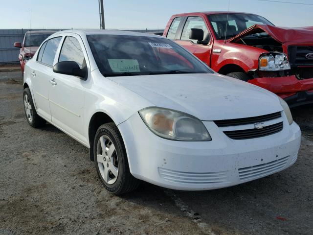 1G1AK52F157621428 - 2005 CHEVROLET COBALT WHITE photo 1