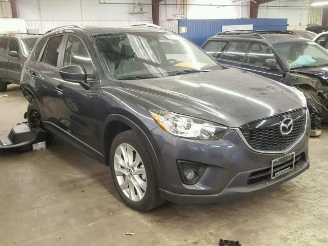 JM3KE4DY9E0342675 - 2014 MAZDA CX-5 GT GRAY photo 1