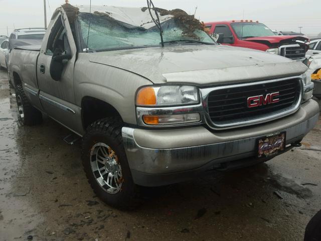 1GTEK14V8YE318149 - 2000 GMC NEW SIERRA SILVER photo 1