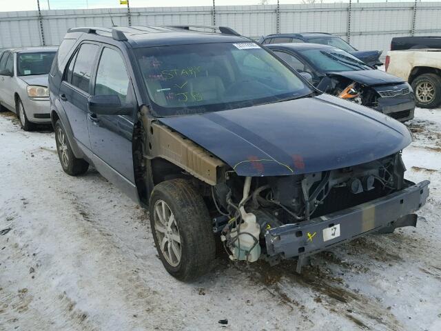 1FMDK02W68GA39543 - 2008 FORD TAURUS X S BLUE photo 1