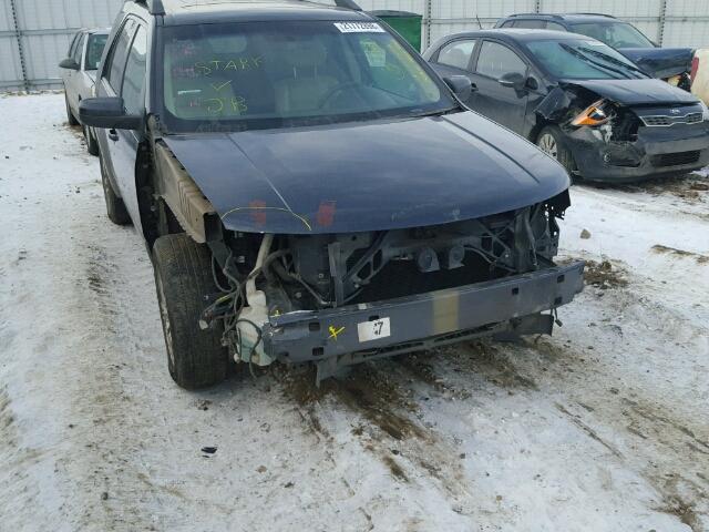 1FMDK02W68GA39543 - 2008 FORD TAURUS X S BLUE photo 9