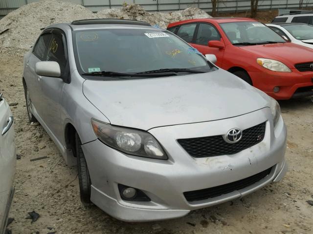 2T1BU40E89C130983 - 2009 TOYOTA COROLLA BA SILVER photo 1