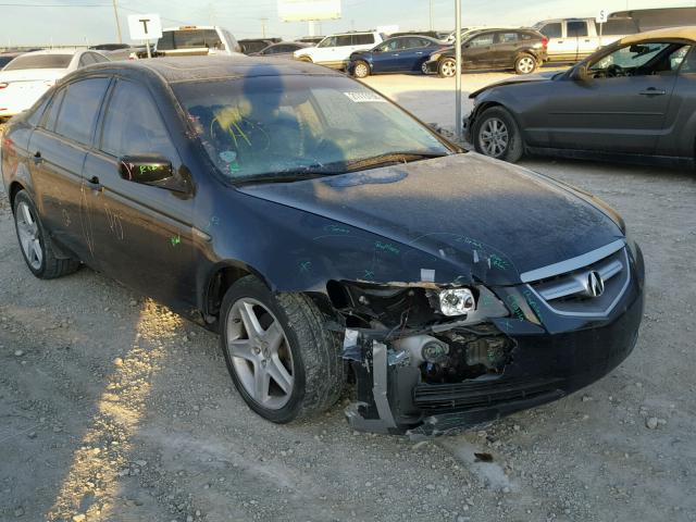 19UUA662X5A036999 - 2005 ACURA TL BLACK photo 1