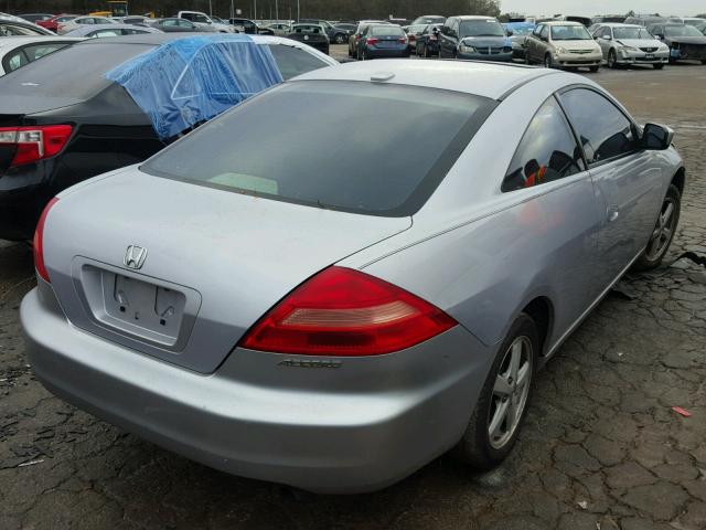 1HGCM72604A024599 - 2004 HONDA ACCORD EX SILVER photo 4