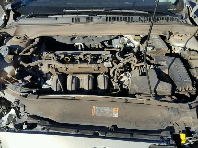 3FA6P0H77FR244394 - 2015 FORD FUSION SE BEIGE photo 7