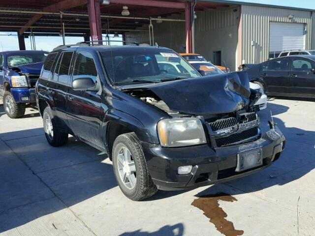 1GNDS13S982120515 - 2008 CHEVROLET TRAILBLAZE BLACK photo 1