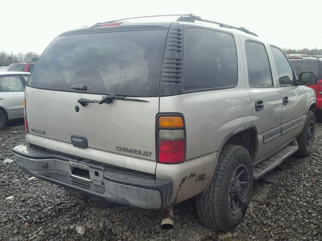 1GNEC13VX5R243139 - 2005 CHEVROLET TAHOE C150 SILVER photo 4