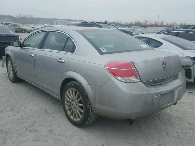 1G8ZV57788F226881 - 2008 SATURN AURA XR SILVER photo 3