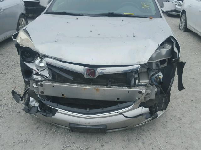 1G8ZV57788F226881 - 2008 SATURN AURA XR SILVER photo 9