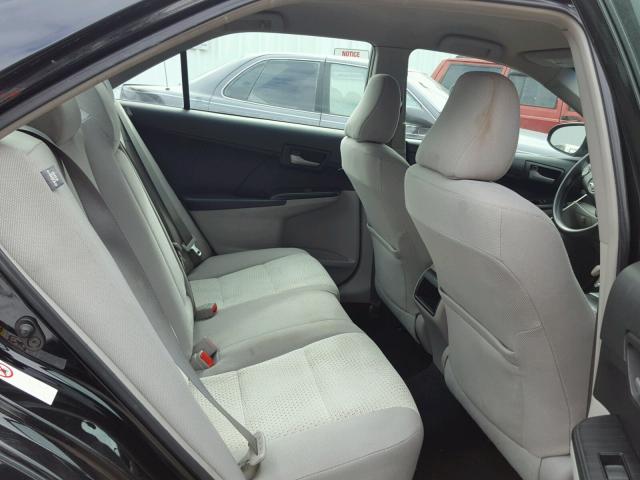 4T1BF1FK1CU056589 - 2012 TOYOTA CAMRY BASE BLACK photo 5