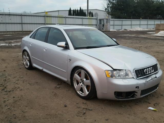 WAUPL68E05A047780 - 2005 AUDI S4 SILVER photo 1