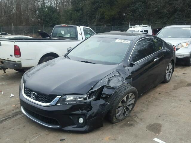 1HGCT1B81EA012383 - 2014 HONDA ACCORD EXL BLACK photo 2