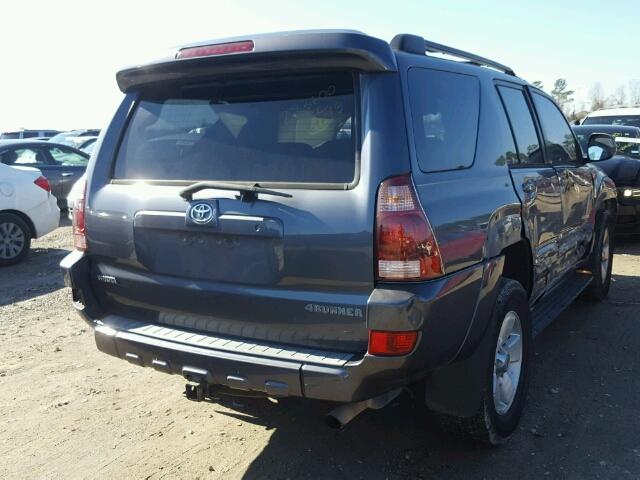 JTEZU17R050051863 - 2005 TOYOTA 4RUNNER LI GRAY photo 4