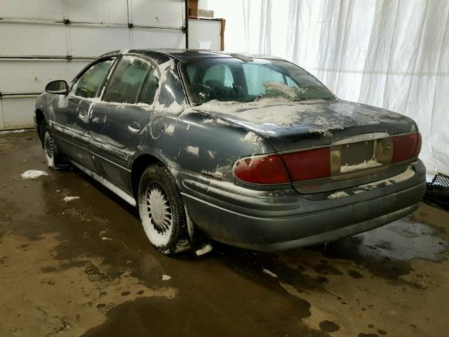 1G4HP54KX14204012 - 2001 BUICK LESABRE CU BLUE photo 3