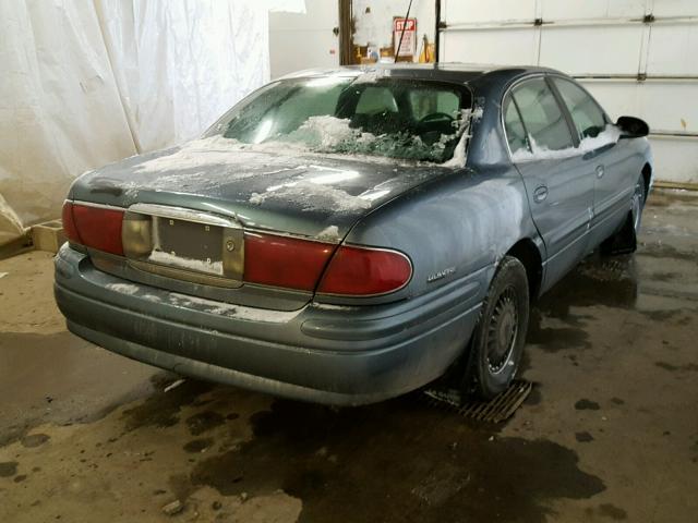 1G4HP54KX14204012 - 2001 BUICK LESABRE CU BLUE photo 4