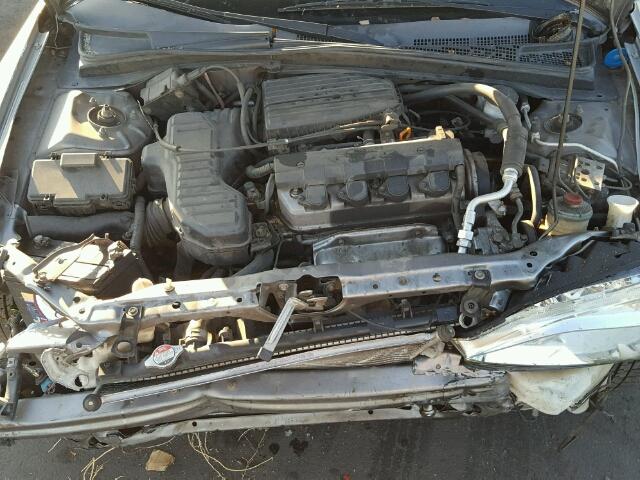 1HGEM22095L049403 - 2005 HONDA CIVIC EX გრაფიტი ფოტო 7