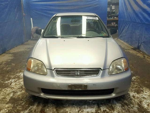 1HGEJ6578TL053190 - 1996 HONDA CIVIC LX SILVER photo 9