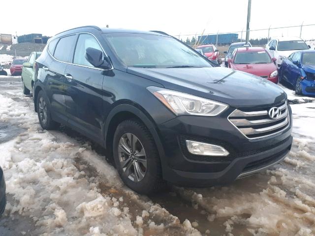 5XYZU3LB4GG331484 - 2016 HYUNDAI SANTA FE S BLACK photo 1